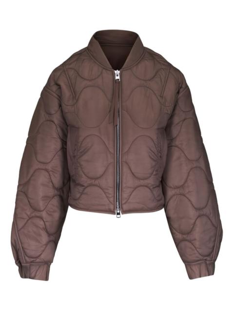 Iona quilted bomber jacket
