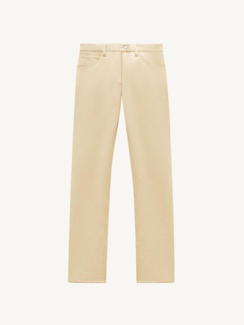 VINYL 5 POCKETS TROUSERS