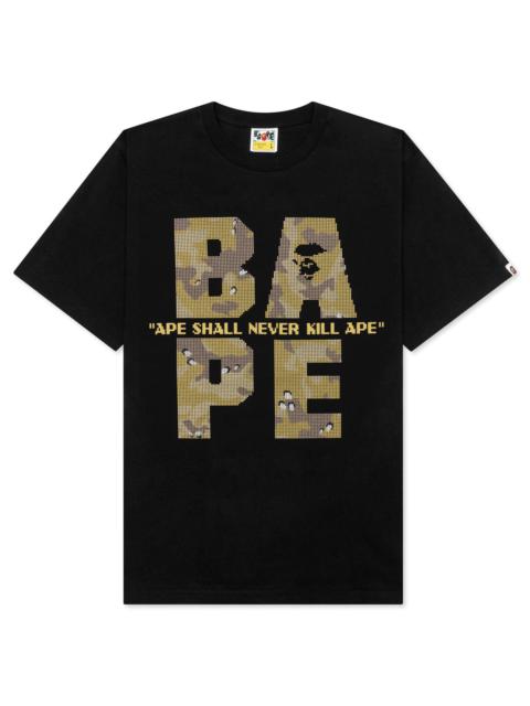 BITMAP LOGO TEE - BLACK