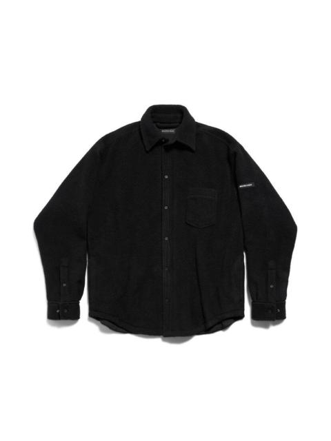 Men's Overshirt  in Black