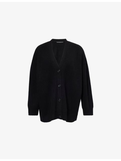 Cocoon V-Neck Cashmere Cardigan