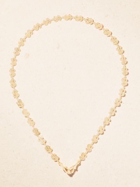 Buck Small 18-karat Gold Diamond Necklace