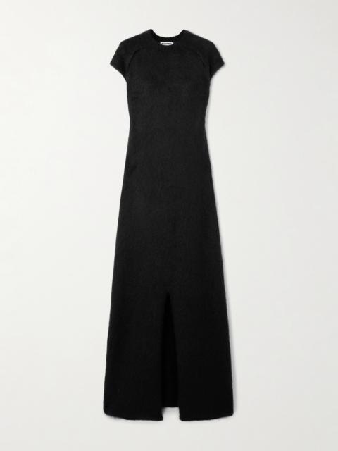 Wool, Mohair And Silk-blend Maxi Dress