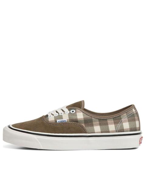 Vans Authentic 44 DX 'Anaheim Factory - Cord Plaid Walnut' VN0005U81NU