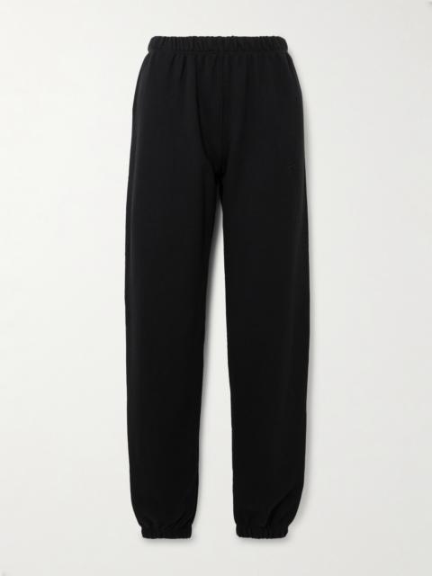 Cotton And Modal-blend Jersey Tapered Track Pants