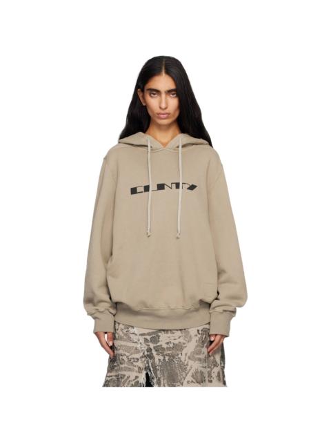 Taupe Concordians Oversized Hoodie