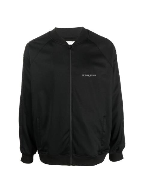 logo-print lightweight jacket