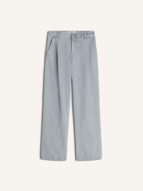 PLEATED JEANS