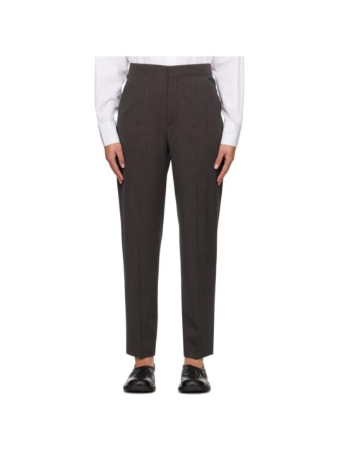 Gray Relaxed Trousers
