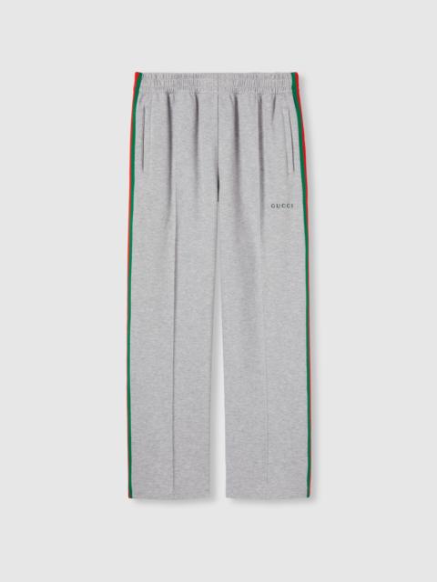 Cotton piquet double sportswear pant