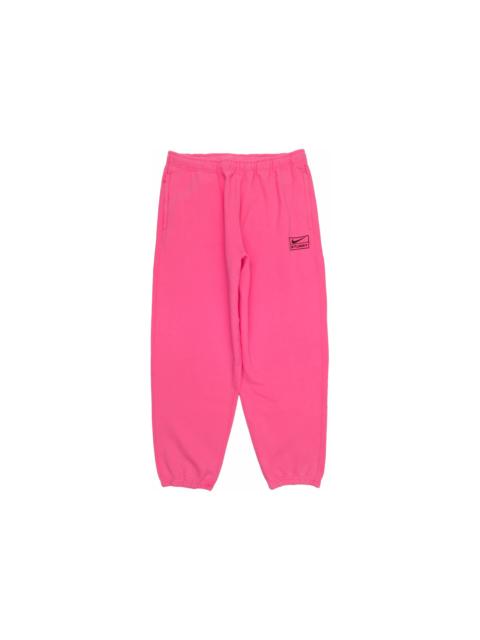Nike x Stussy Washed Sweatpants Pink