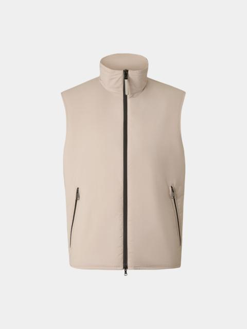 Jonny lightweight vest in Sand
