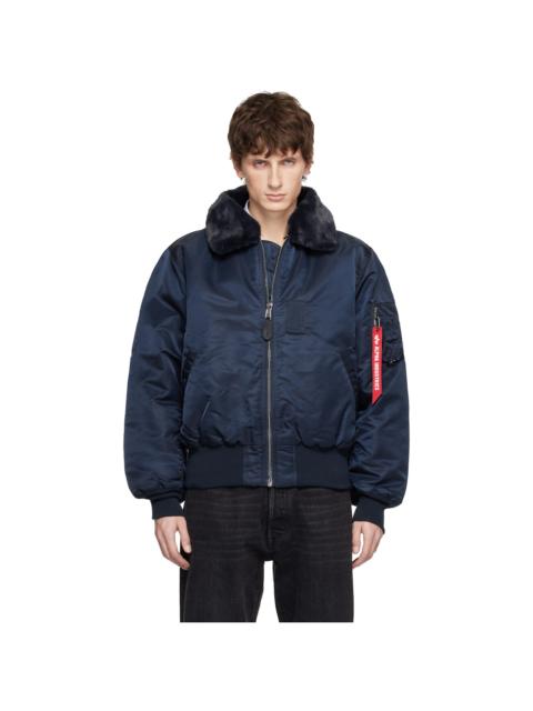 Navy Alpha Industries Edition B-15 Flight Reversible Bomber Jacket