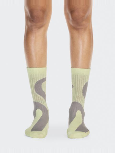 Liquid Logo Sock High 2P
