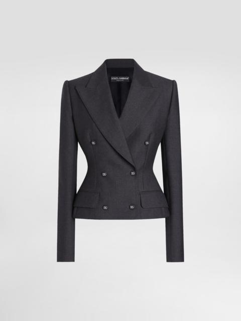 Double-breasted Dolce jacket with DG-branded buttons