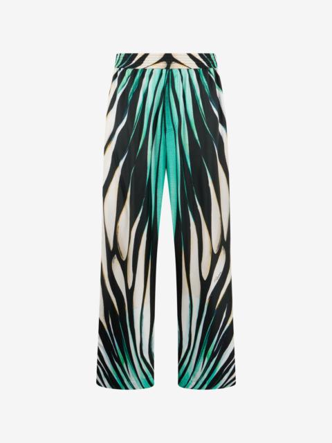 Tropical Elegance Palazzo Pants
