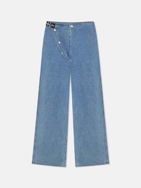 Wide-Leg Jeans