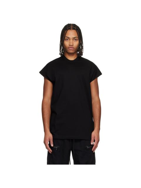 Black Europa Graphic Sleeveless T-shirt