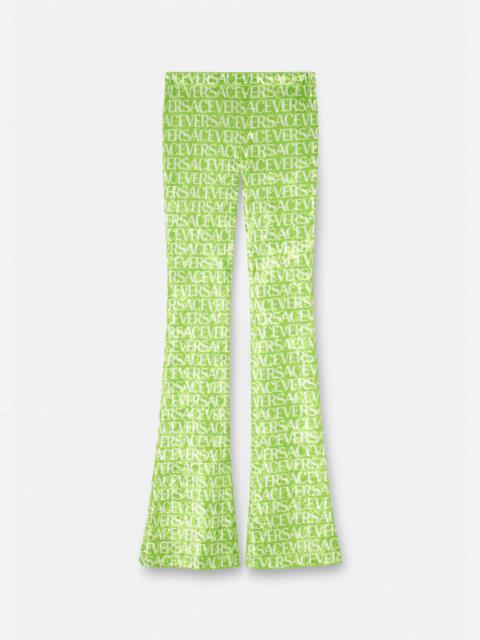 Versace Allover Velvet Trousers