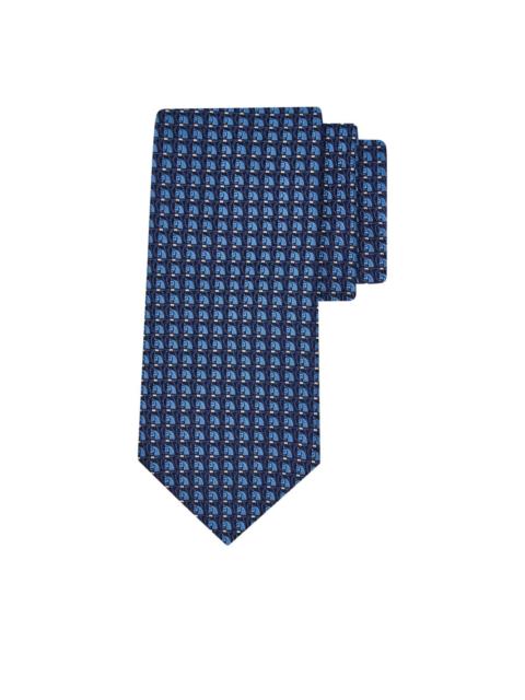 jacquard gancini pegasus tie