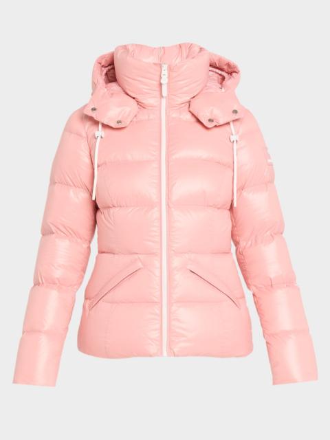 x Roller Rabbit Madalyn-RR Down Jacket with Removable Hood