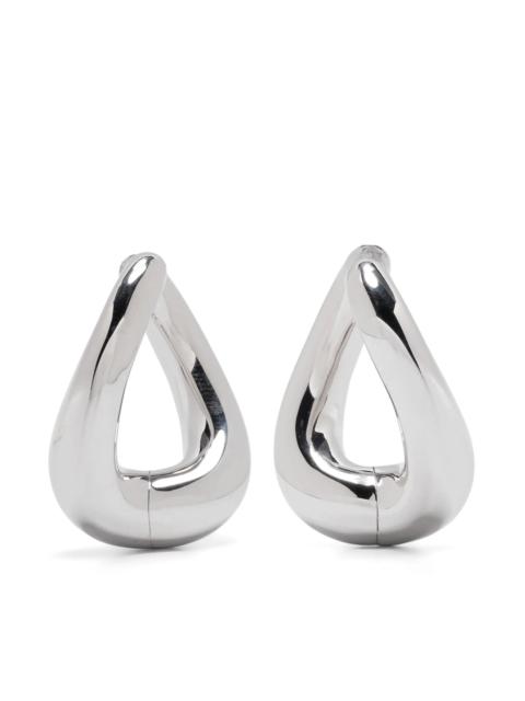 Tom Wood Twist Hoop Earrings