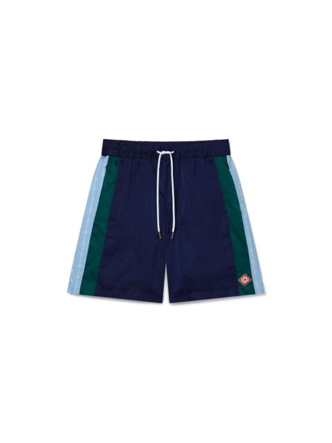 Pinstripe Laurel Track Shorts | Casablanca Paris