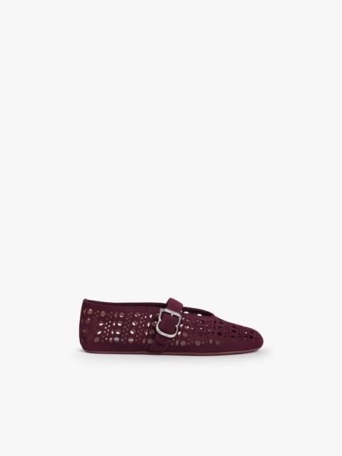 BALLET FLATS IN VIENNE SUEDE