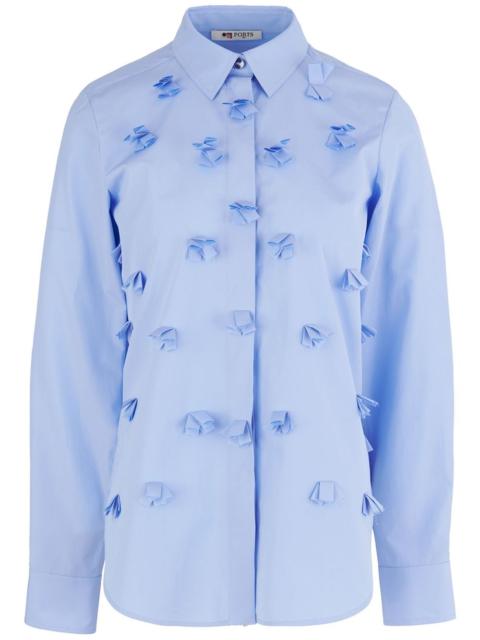 Allover pompom shirt