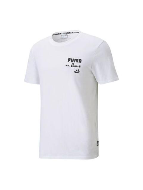 PUMA x MR DOODLE Short Sleeve White 598641-02