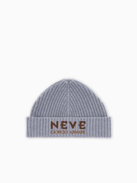 GIORGIO ARMANI NEVE CASHMERE BEANIE
