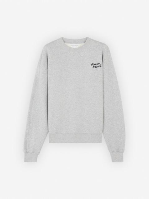 MAISON KITSUNE HANDWRITING COMFORT SWEATSHIRT