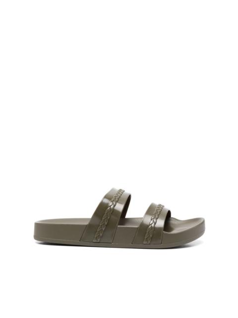 Meli double-strap slides