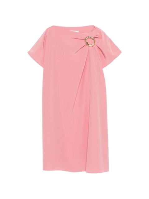 Anika ring-detail mini dress