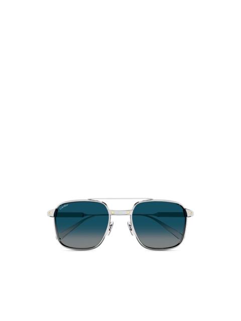 square-frame sunglasses