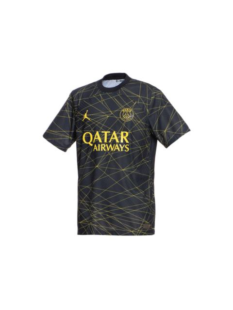 Jordan Paris Saint-Germain 2022/23 Match Force Jersey Black/Tour Yellow