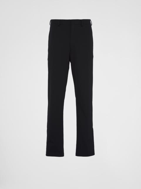 Stretch technical fabric pants