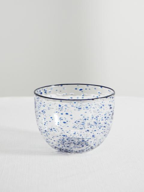 Painted Glass Bowl