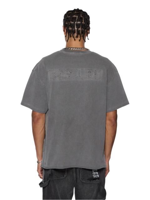 INTRUDER EKCESS SS TEE CHARCOAL
