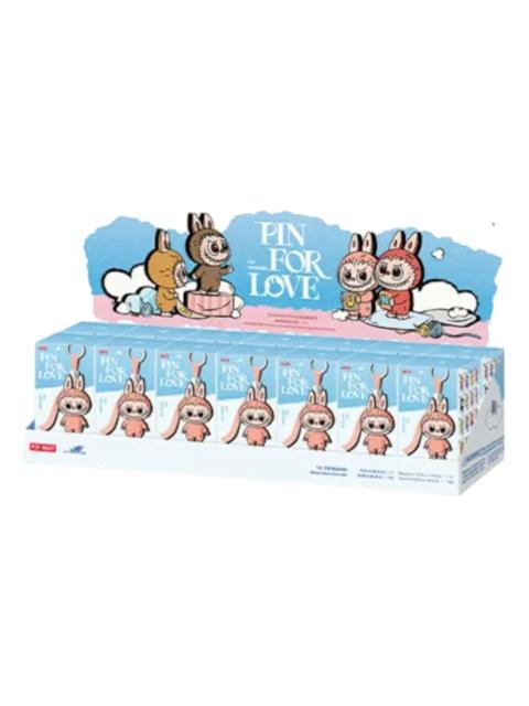 Pop Mart The Monsters Labubu Pin for Love Plush Pendant Blind Box (N-Z) (14 Blind Boxes) PPMT-2508-0