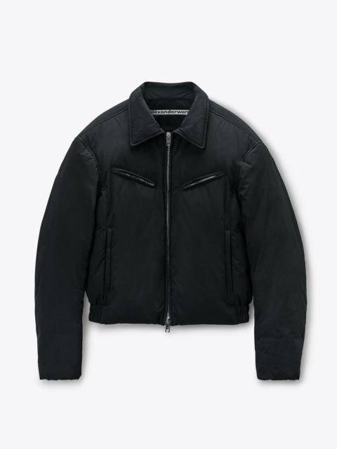 Black Essential Puffer Jacket