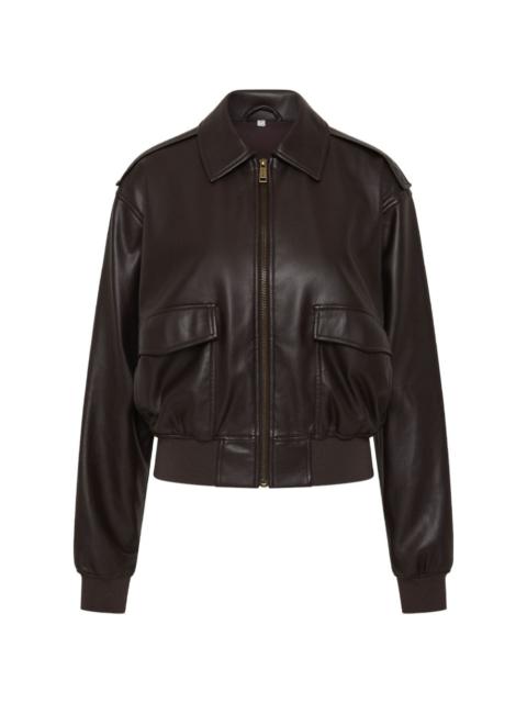 Zariah collared bomber jacket