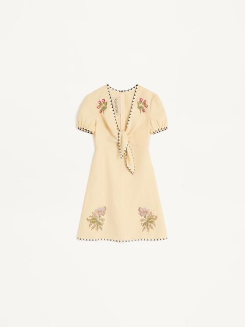 EMBROIDERED SHORT DRESS