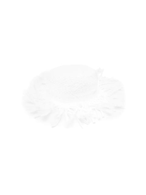 interwoven-straw design sun hat