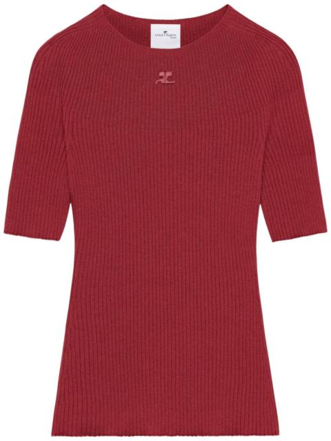 Solar ribbed sweater