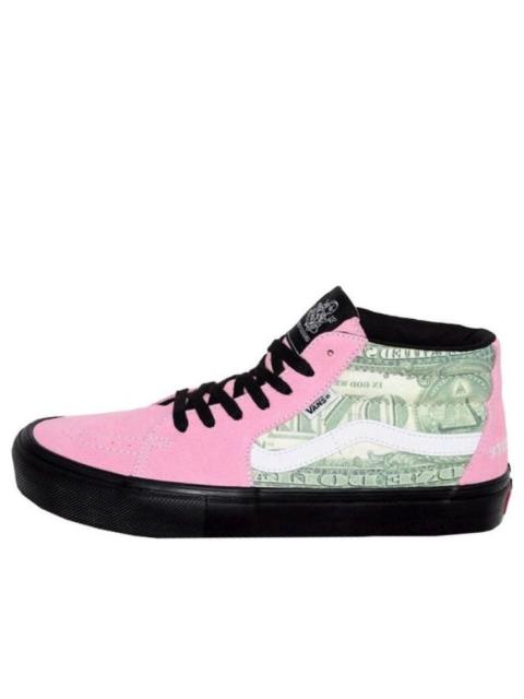 Vans x Supreme Skate Grosso Mid 'Dollar Bill Pink' VN0A5FCGPNK
