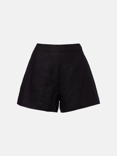 Perri linen shorts