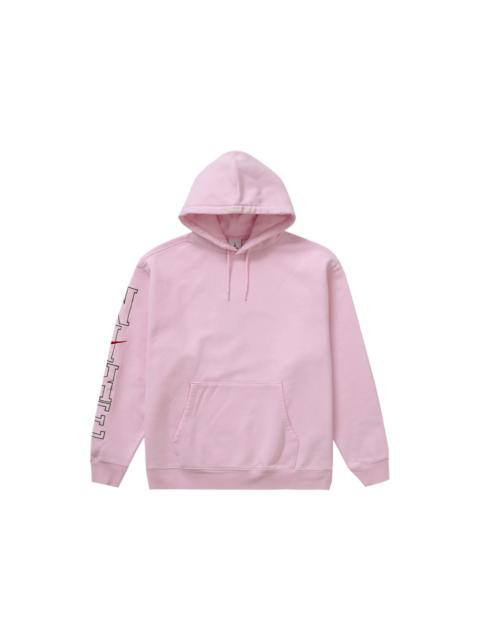 Supreme Nike Hooded Sweatshirt Light Pink
