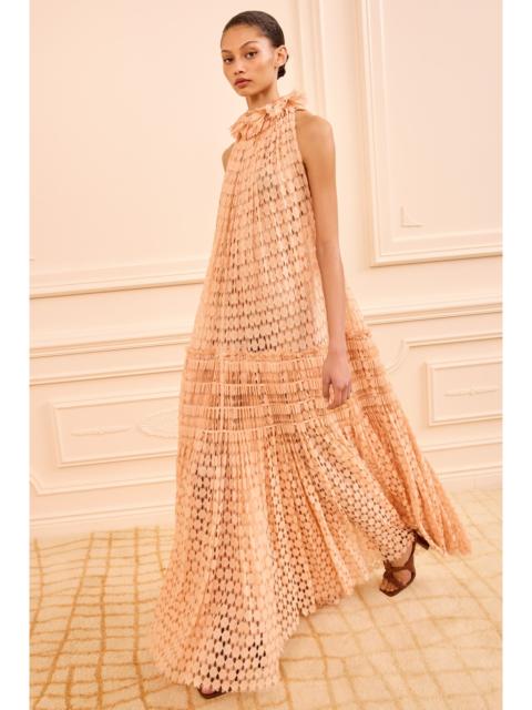 Anouk Lace High Neck Gown