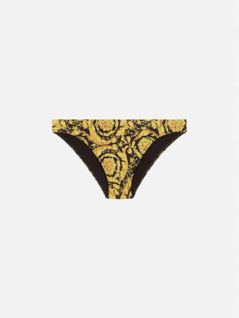 Barocco Print Swim Briefs